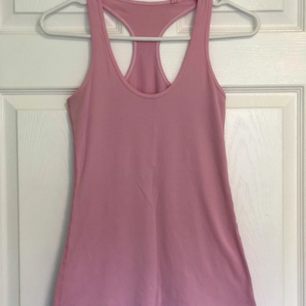 Lululemon Pink Racerback Tank